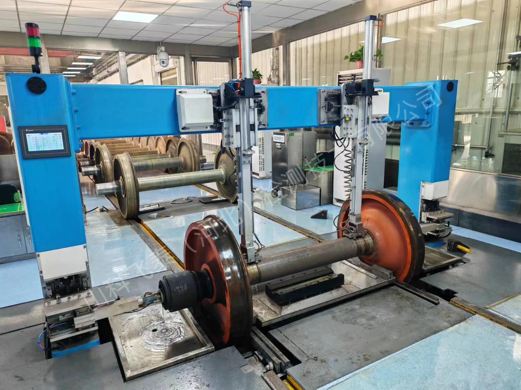 鐵路貨車(chē)輪軸相控陣超聲波自動(dòng)探傷機(jī)